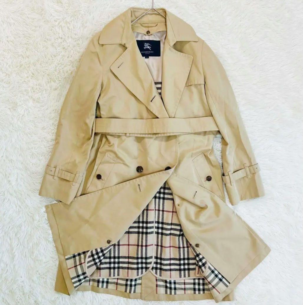 Burberry London Trenc coat with liner, M, Nova check, beige Burberry London Trenc coat with liner, M, Nova check, beige