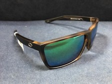 Costa Del Mar Rincon II Matte Black/Green Mirror 580P Polarized 64 mm Sunglasses