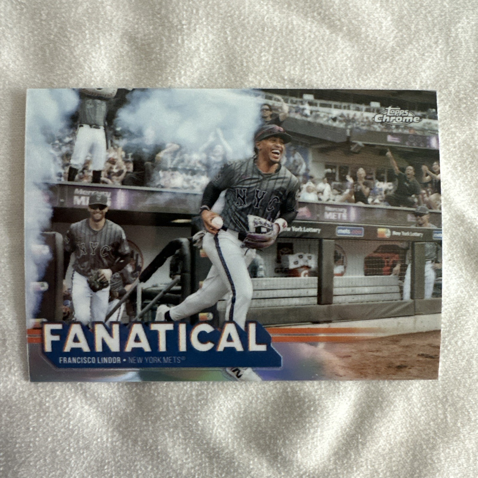 2025 Topps Chrome Fanatical - Francisco Lindor #FAN-9 - SSP Case Hit