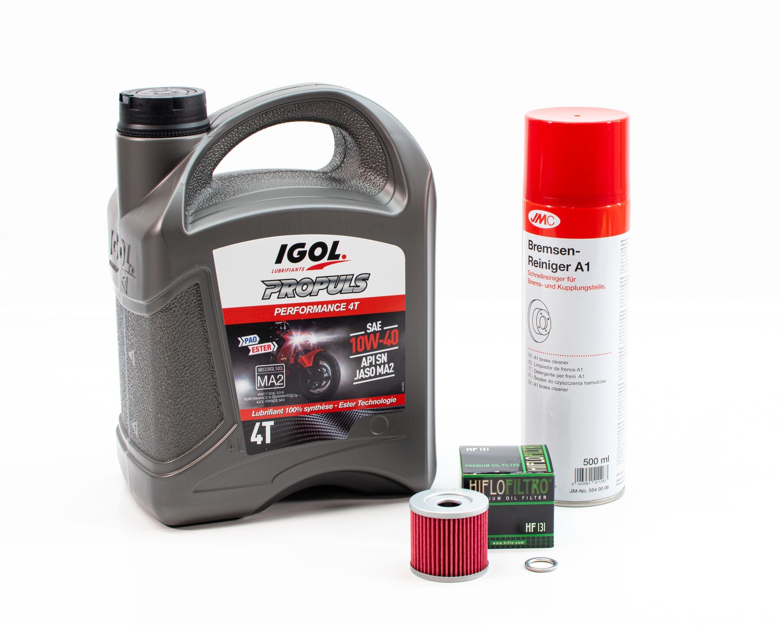 Kit Entretien Suzuki GZ 125 Contre Surchauffe Moteur Huile IGOL et Filtre