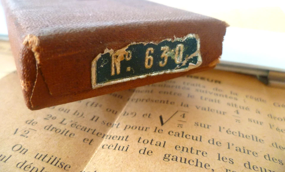 ANCIENNE RÈGLE À CALCUL GRAPHOPLEX 630 GÉOMÈTRE TOPOGRAPHE - Photo 2/4