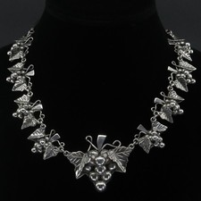 VTG Sterling Silver - MEXICO TAXCO Grapevine Leaf 18