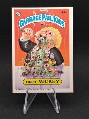 1986 Topps Garbage Pail Kids #162A Yicchy Mickey | eBay