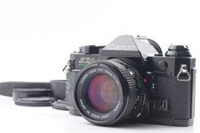 Near MINT Canon AE-1 Program 35mm Film Camera NEW FD NFD 50mm f/1.4 Lens JAPAN