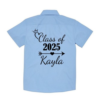 Personalisierte Grundschulabgänger Shirts Unterschrift Name 2025 Jahrgang 6