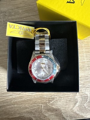 New Invicta Pro Diver Men's Watch 43mm Gold Steel 44707 Two Tone Quartz Fast  