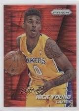 2014-15 Panini Prizm Red Pulsar Prizm 14/25 Nick Young #40 ti8
