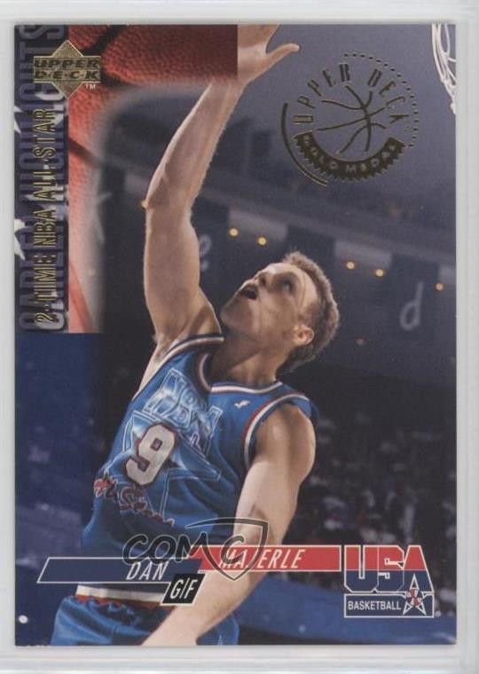 1994 Upper Deck USA Basketball Career Highlights Gold Medal Dan Majerle #33 1i8
