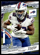 2021 Panini Prestige Zack Moss Buffalo Bills #17