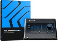 Presonus Quantum ES2 Audiointerface USB-C 24-bit / 192 kHz XLR Recording Schwarz