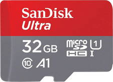 Sandisk 32GB Ultra® Microsdhc 120Mb/S A1 Class 10 UHS-I