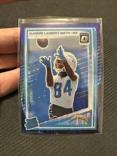2025 Panini Donruss Optic - Rated Rookie Keandre Lambert-Smith #271 Purple Shock