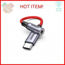 UGREEN USB C to 3.5mm Audio Adapter Type C to Headphone Aux Jack Dongle 24bit/96