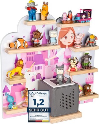 bunnyboo Toniebox Regal - für Toniebox und Figuren - ausreichend Platz für bis z