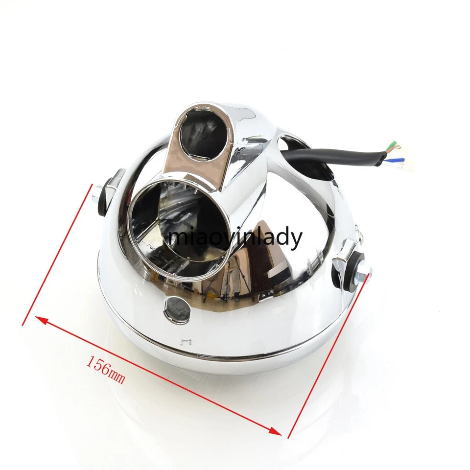 Faro velocímetro faro antiniebla para Honda Z50 Z50A Z50J Z50R Monkey Foto 4 de 4