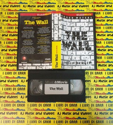 VHS* ROGER WATERS The wall live in Berlin PINK FLOYD 1990 no cd lp dvd mc (VM10)