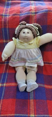 Vtg 1985 Xavier Roberts Soft Sculpture Doll Little People Opal Mary RARE Tags