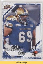 2019 Upper Deck CFL Blue Sukh Chungh #54 READ r6v