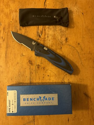 Benchmade 665SBK APB Assisted Folder 3.6  Black Combo Knife New!