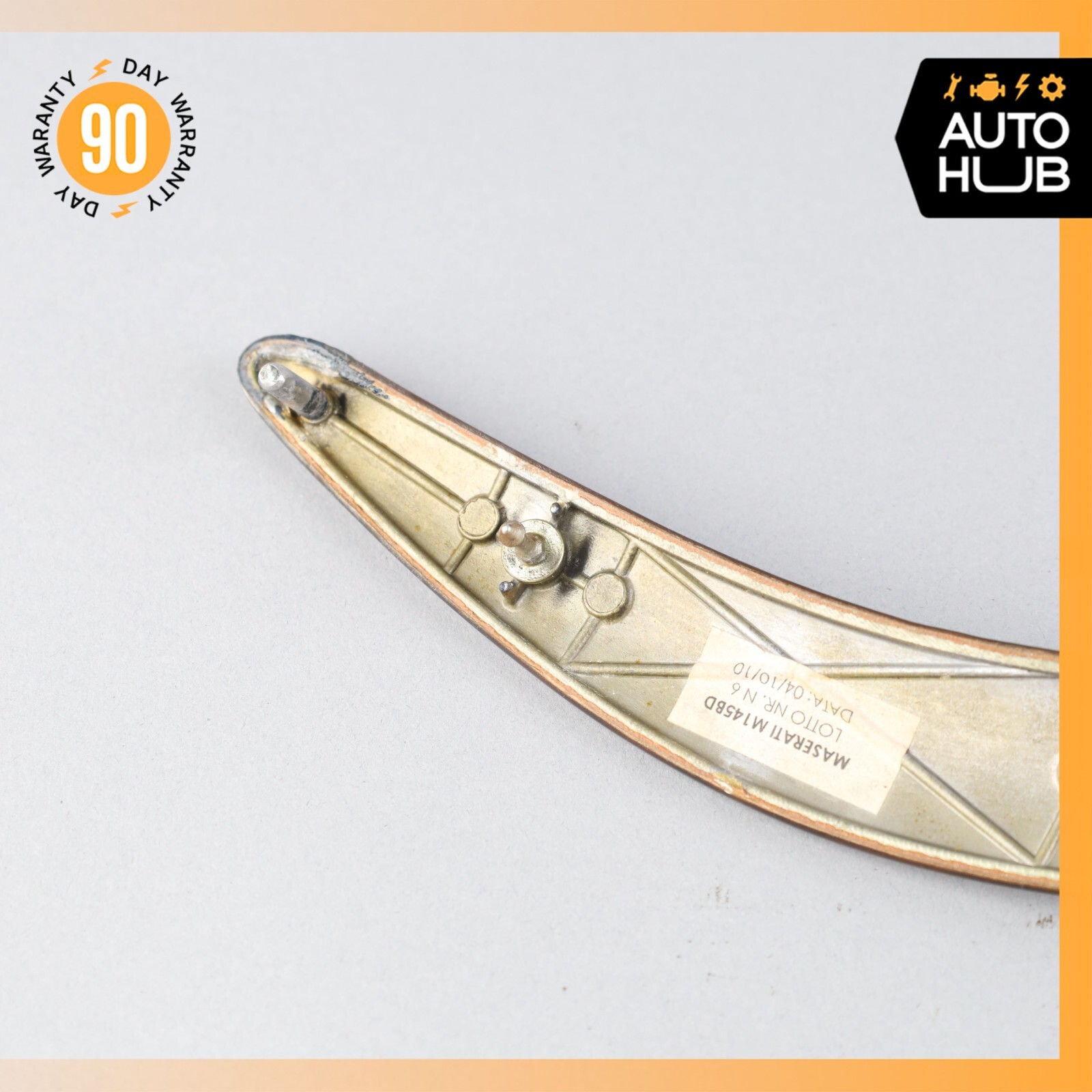 10-19 Maserati GranTurismo M145 Rear Right Side Door Panel Trim Wood OEM