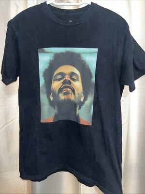Men s Size Medium, The Weekend, After Hours, XO, Black, Graphic Print