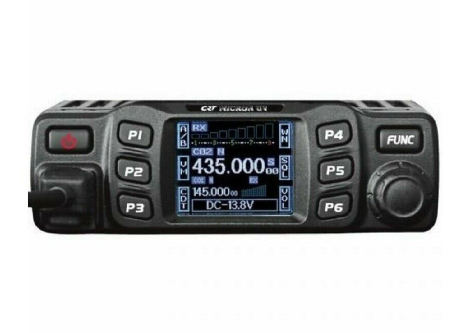 Station Radio CRT MICRON VHF/UHF – Bimode 144-146 & 430-440 MHz, 13,8V, Neuve