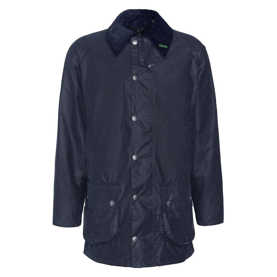 Barbour Beaufort 40 Wax Jacket Navy eBay