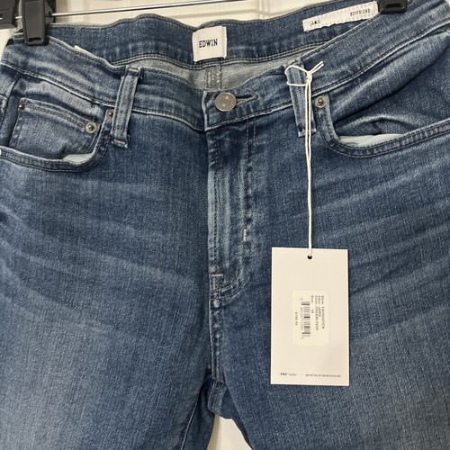 EDWIN JAMIE Boyfriend Womens Jeans Size 24 dreamlover stretch (Anthropologie) - Picture 2 of 4
