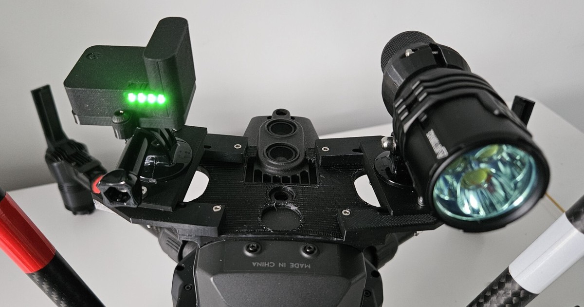 DJI Matrice 200 Series Dual Width Bottom camera accessory mount NEW ITEM