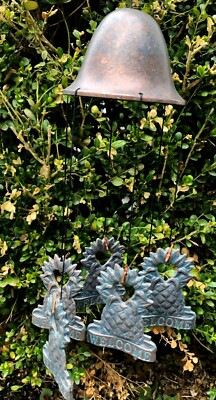 CARSON COPPER WINDCHIME - PINEAPPLES