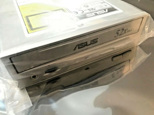 VINTAGE ASUS S520 BEIGE FACE PLATE 52X ASUS IDE CD ROM OEM DIRECT DS-RM0 - Picture 2 of 3