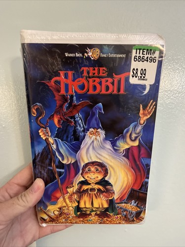 NEW The Hobbit (VHS, 2001) Warner Brothers Animated WB Factory Sealed Clamshell - Picture 1 of 7