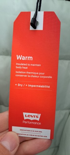 Levis grüne Winterjacke Gr. XL NEU - Bild 9 von 10