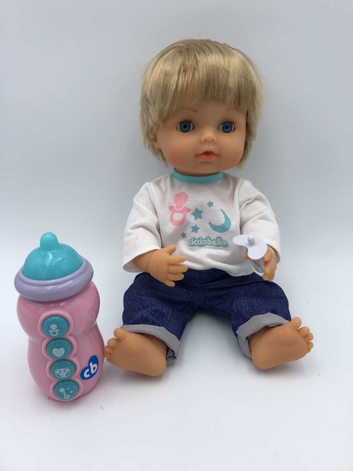 Babyphone Cicciobello, bambola interattiva con accessori