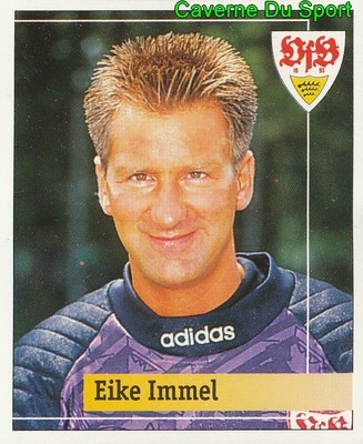 097 EIKE IMMEL GERMANY VFB STUTTGART STICKER FUSSBALL 1995 PANINI