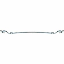 United Pacific A6222 Stainless Steel Dropped Headlight Bar 1932 Ford - 1 Bar