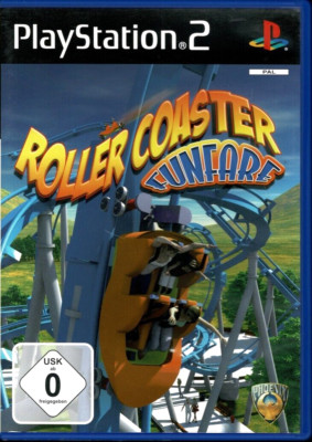 Roller Coaster Funfare (PlayStation 2) PS2 Spiel CIB | Sehr guter Zustand