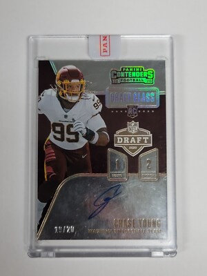 Chase Young Auto Panini Contenders Draft Class 2020 DC-CYO