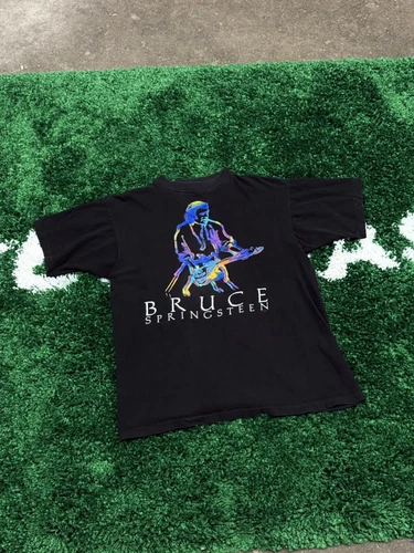 Vintage Bruce Springsteen World Tour Psychedelic XL 1990s vintage concert t-shirt, vintage, size XL, single stitch, B+ condition