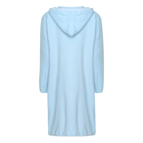 Damen Hausmantel Koralle Nachtwäsche Playsuit Homewear Bademantel Kapuze Süße Bademäntel - Bild 65 von 102