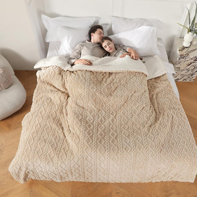 Cozy Queen Size Electric Heated Blanket with 5 Heat Levels & 10H Auto Off