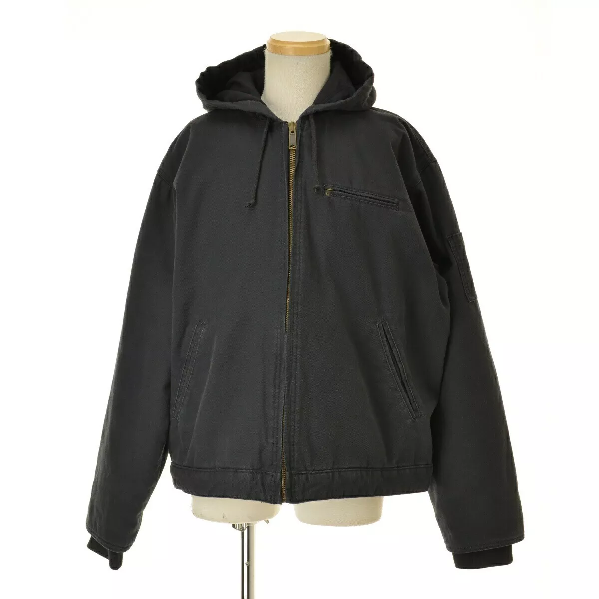 Veste de travail à capuche Supreme X THRASHER 24AW coton noir taille XL survêtement