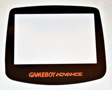 REPLACEMENT GLASS SCREEN LENS NINTENDO GAMEBOY ADVANCE BRAND NEW SELF-STICK