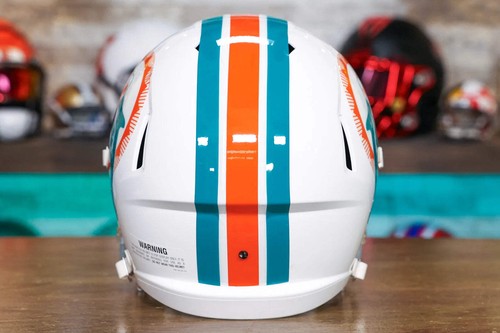 Miami Dolphins Riddell Speed Display Helm - 1972 Throwback - Bild 4 von 5