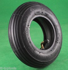 2 x Reifen+Schlauch 200x50 8x2 4PR 90/90° Bobby-Car-Racing Landboarding Talkum