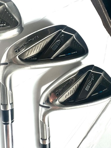 Left Handed TaylorMade SIM2 Max Irons (5–PW) -Lamkin Grips- Excellent Condition - Picture 10 of 21
