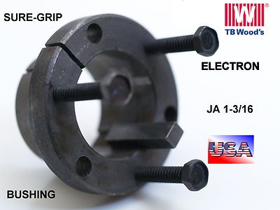 TB-WOOD-039-S-ELECTRON-SURE-GRIP-BUSHING-JA-1-3-16-tapered-NIB