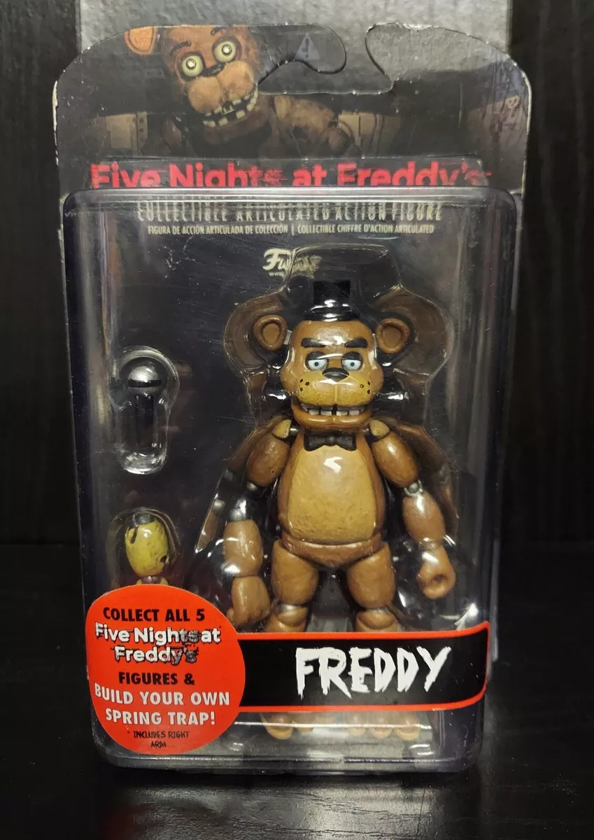 Funko 5 Articulated Action Figure: Five Nights at Freddy's (FNAF) - Freddy  Fazbear - Collectible - Gift Idea - Official Merchandise - for Boys