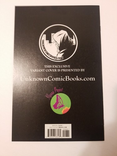 Venom #6UNKNOWN.A MARVEL Comics 2017 NM+ VARIANT COVER - Picture 6 of 7