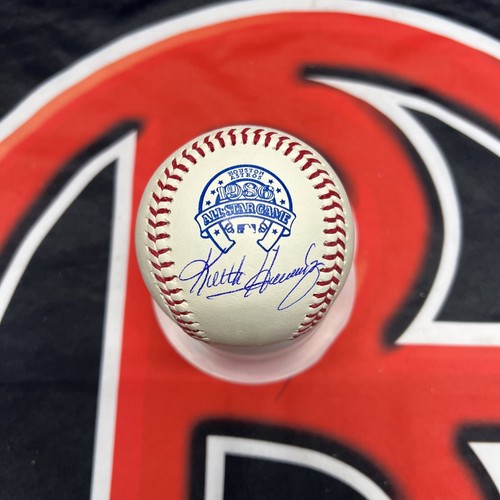 Keith Hernandez NY Mets Signed 1986 All Star Game Logo Baseball Autographed JSA